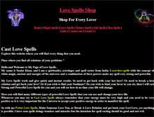 Tablet Screenshot of morespells.com